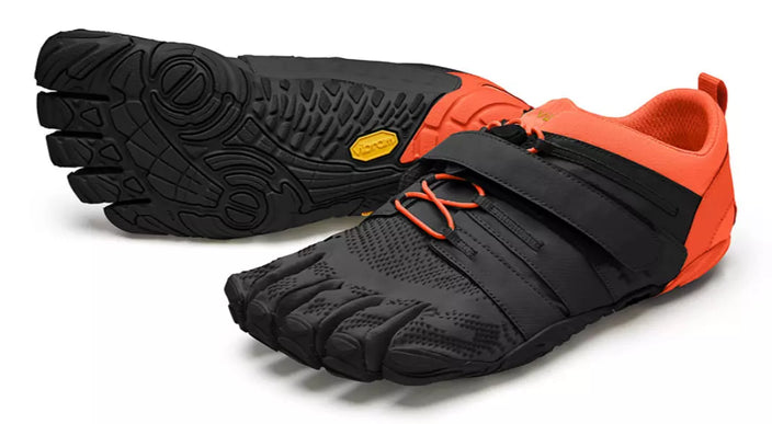 Vibram Fivefingers V-Train 2.0 Black/Orange Men's sizes EU 40-49 NEW!!!