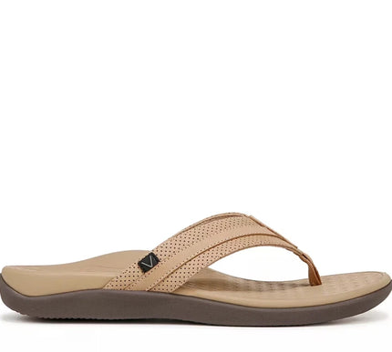 Vionic Tide II Sand Leather Men's Sandal Flip Flop US sizes 7-14 NEW!!!