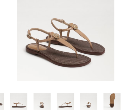 Sam Edelman Gigi Signet Almond Ankle Strap Sandal Womens US sizes 6-10/NIB