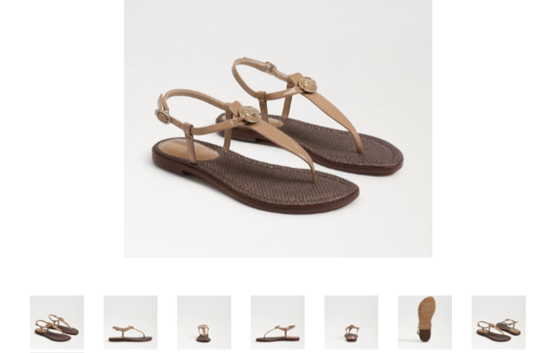 Sam Edelman Gigi Signet Almond Ankle Strap Sandal Womens US sizes 6-10/NIB