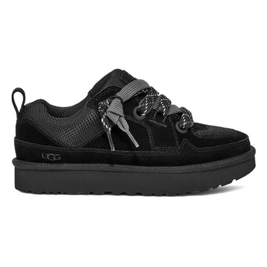 UGG Lo Lowmel Black Suede Mesh Sneakers Womens sizes 5-12/NEW