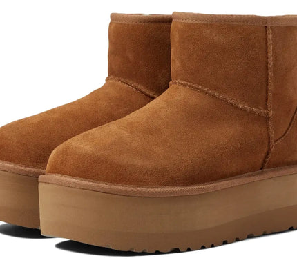 UGG Classic Mini Platform Chestnut Boot Bootie Women's US sizes 5-12-NEW