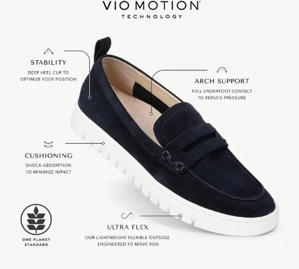 Vionic Uptown Black Multi Slip-on Loafer Women's sizes 5-13/NEW! MEDIUM
