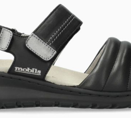 Mephisto Mobils Berenyce Black Ankle Stap Sandal Women's Sizes 36-41 NEW!!!