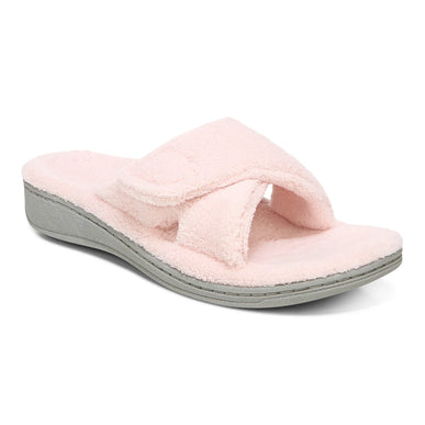 Vionic Relax Pink Slipper Slip-On Arch Support Women sizes 8 and 10 NEW