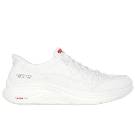 SKECHERS Slip-ins: Contour Foam - Cozy Fit White  Sneaker Mens sizes 7-14/NEW