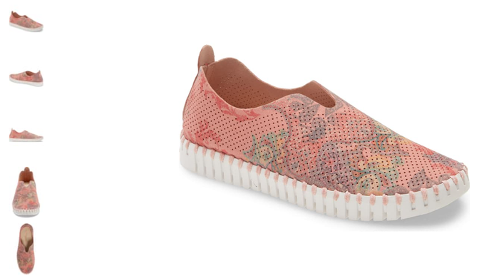 Ilse Jacobsen Tulip 139 Coral Blush Slip-on Sneaker Women's EU sizes 36-41 NEW!!