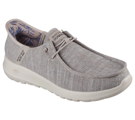 SKECHERS Go Walk Max-With Ease Taupe Slip-ins Sneaker Men's sizes 7-14/NEW!!