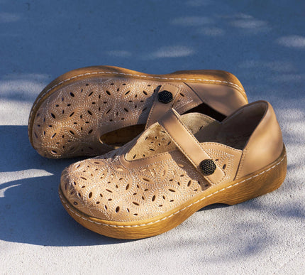 Alegria Ophelia Latte Breeze Leather Shoe Womens sizes 35-42 NEW