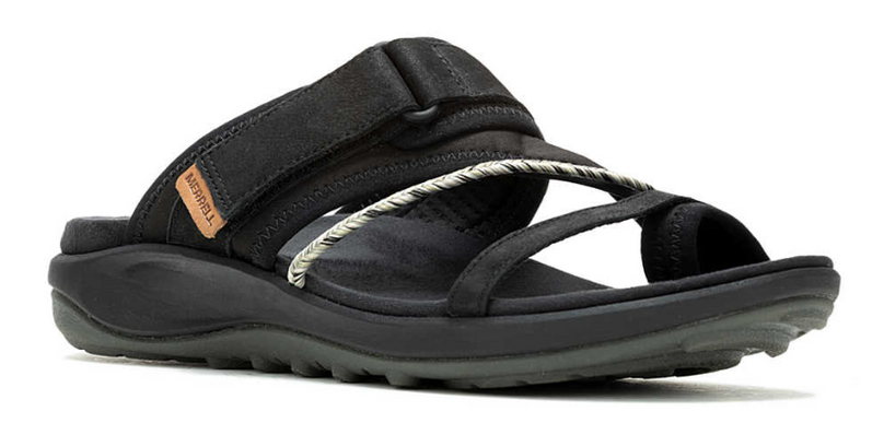 Merrell Terran 4 Post Wrap Black Comfort Sandal Women's sizes 5-11/NEW!!!