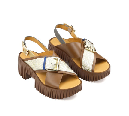 4CCCCEES Plia Juno Sienna Strappy Sandal Womens Sizes 36-41-6-11 NEW