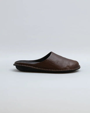VIBAe Roma Cocoa Brown Slip On Loafer Mule EU Unisex sizes W6/36-M15/48