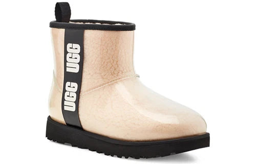 UGG Classic Clear Mini Natural Rainboot Women's US sizes 7,9 and 10/NEW!!!