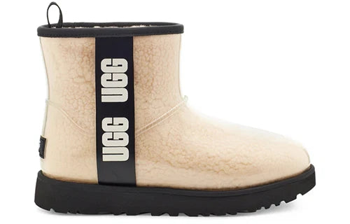UGG Classic Clear Mini Natural Rainboot Women's US sizes 7,9 and 10/NEW!!!
