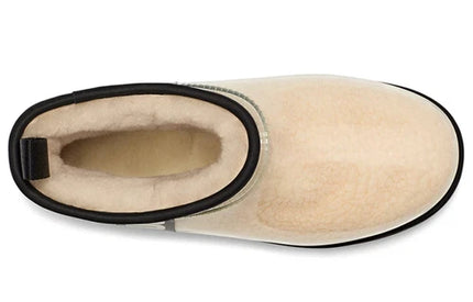 UGG Classic Clear Mini Natural Rainboot Women's US sizes 7,9 and 10/NEW!!!